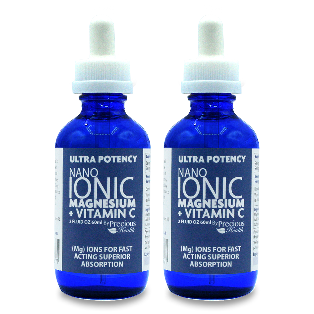 Ultra Potent Nano Ionic Liquid Magnesium 2 x 60ml