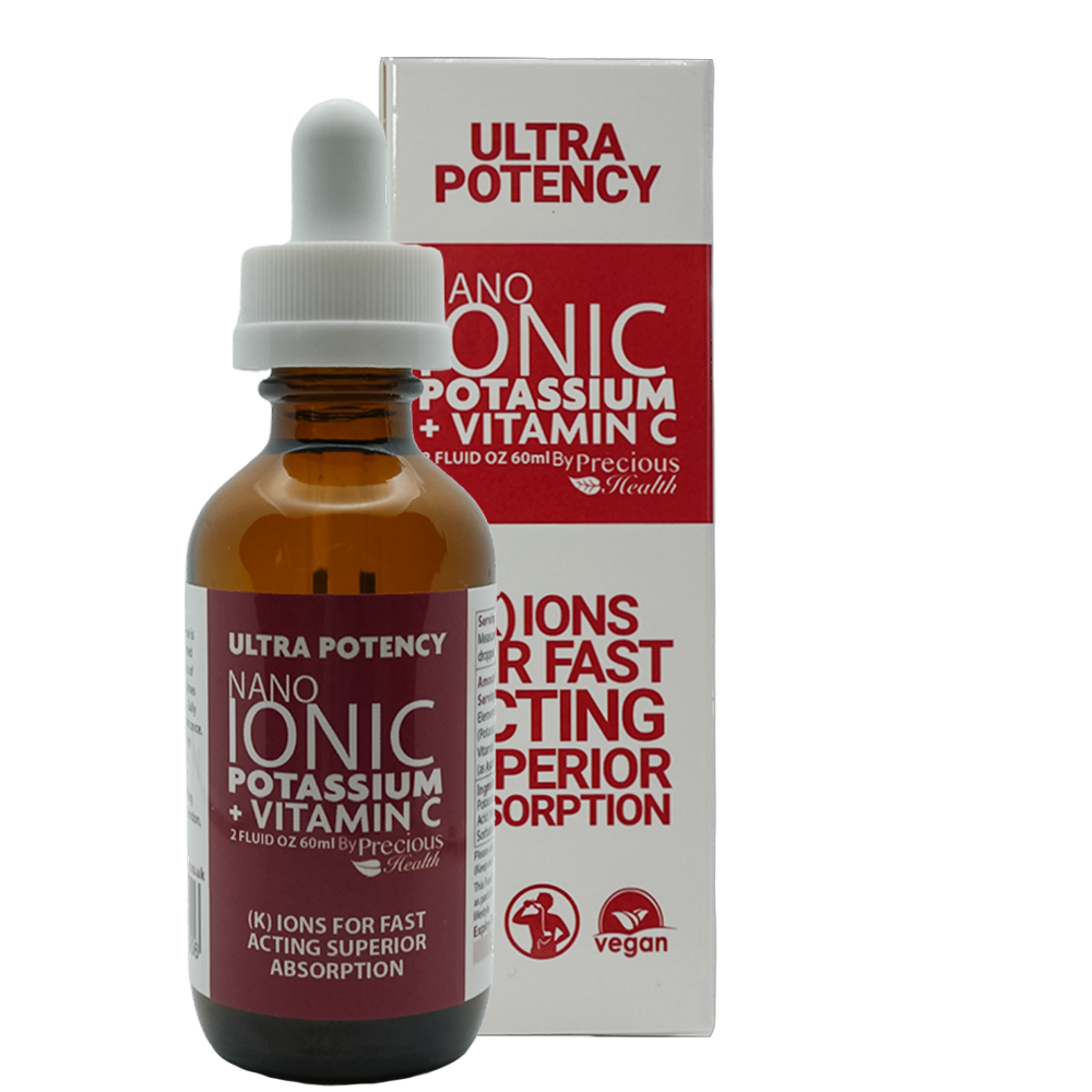 Ultra Potent Nano Ionic Liquid Potassium + Vitamin C, 60ml